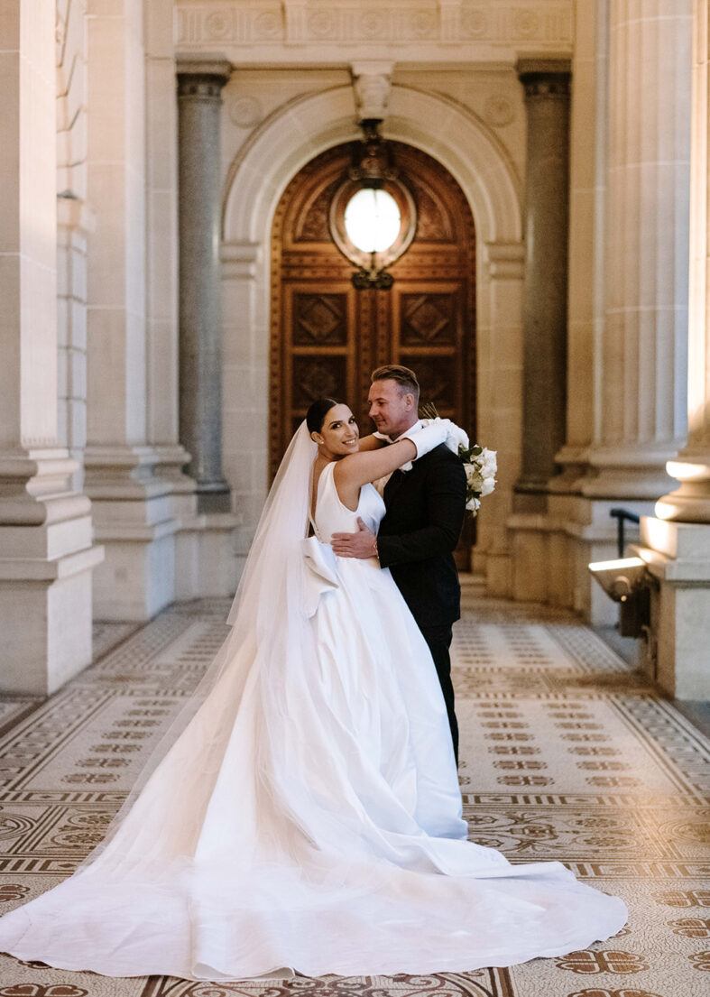 Wedding Florist Melbourne, Anatomy of Flowers, Couple portrait