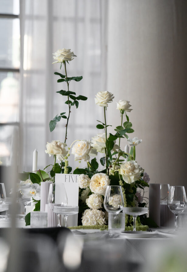 Wedding Florist Melbourne, Anatomy of Flowers, Table Arrangement