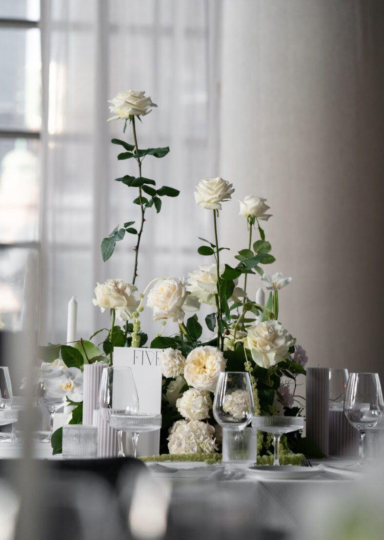 Wedding Florist Melbourne, Anatomy of Flowers, Table Arrangement